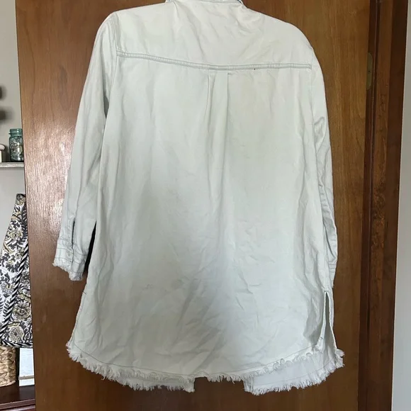 Zele Light Blue Jean Jacket - Picture 4 of 5